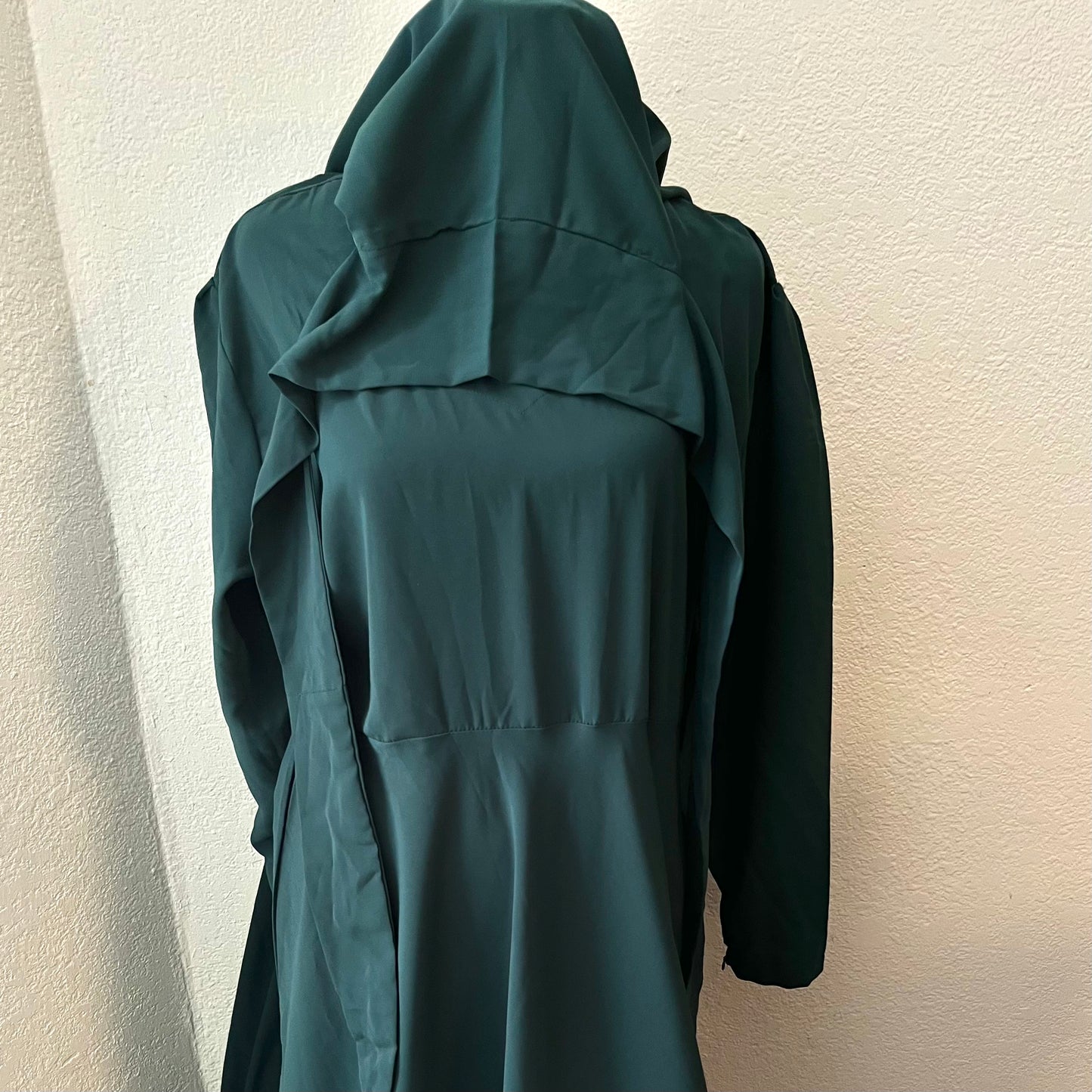 Dark Green Dress with Jilbab