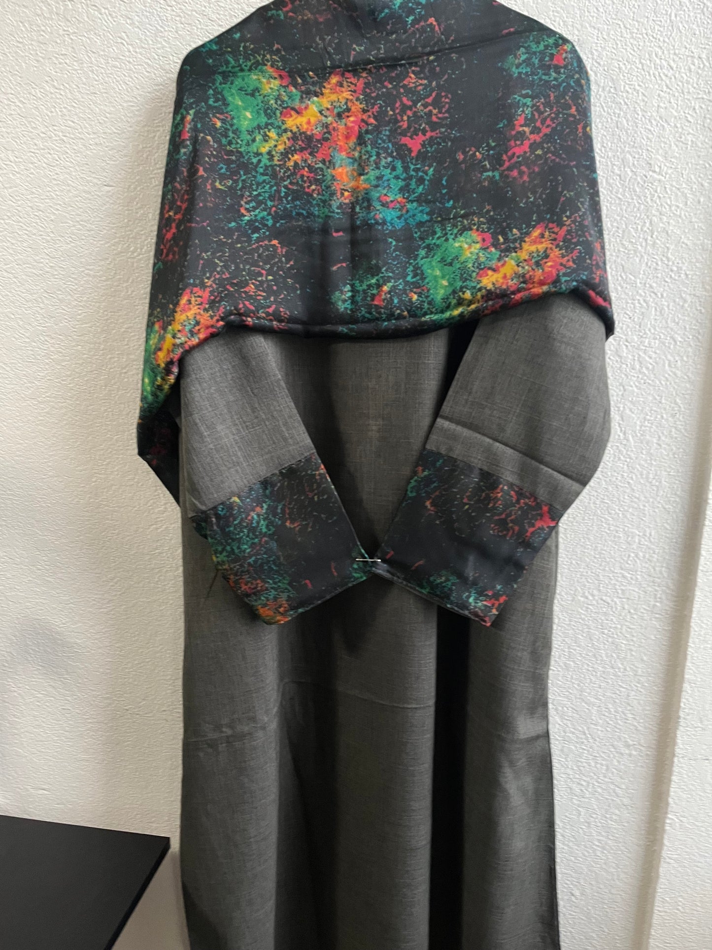 Space matching dress & hijab set