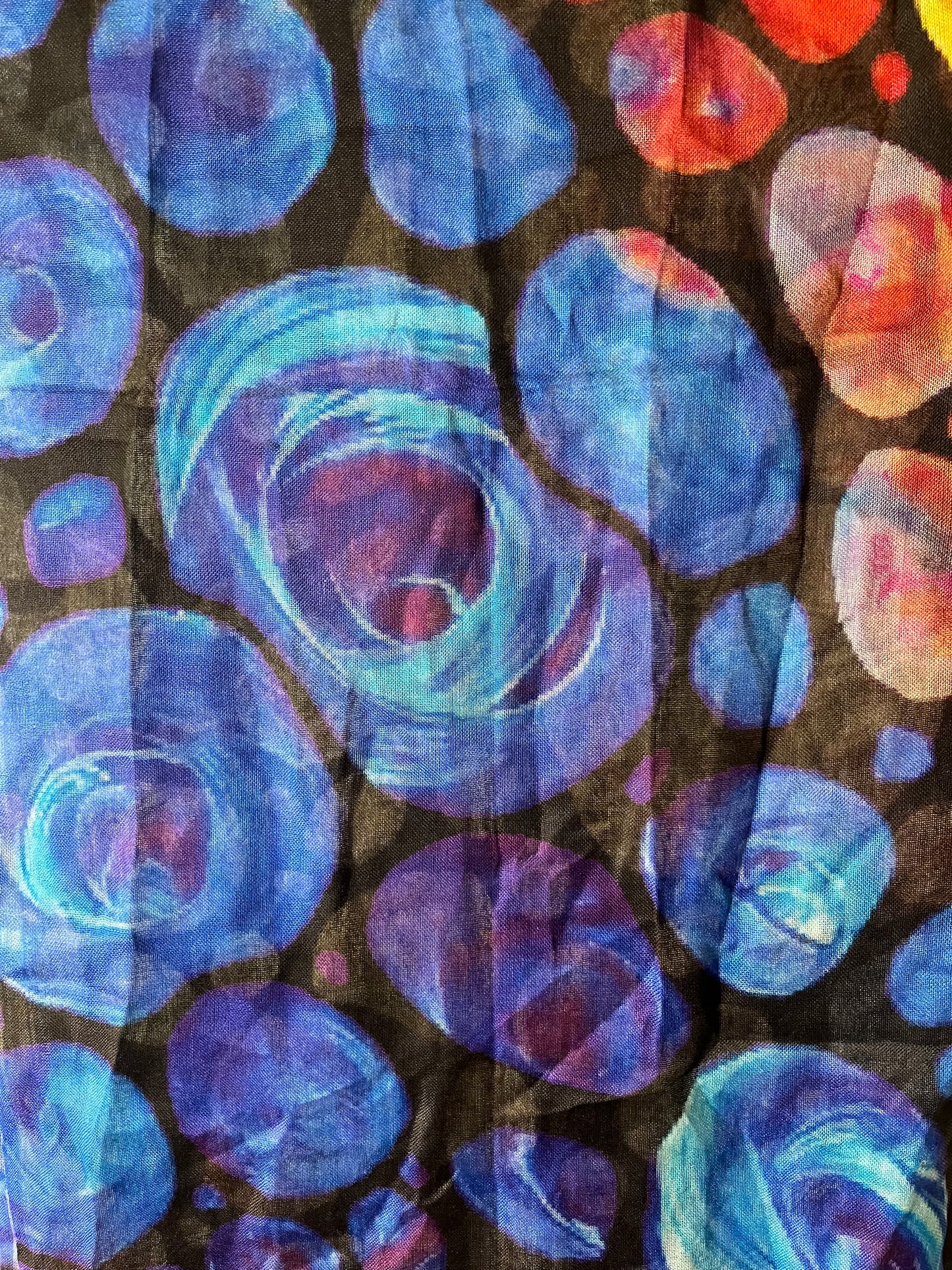 Circle Swirl End String Hijab