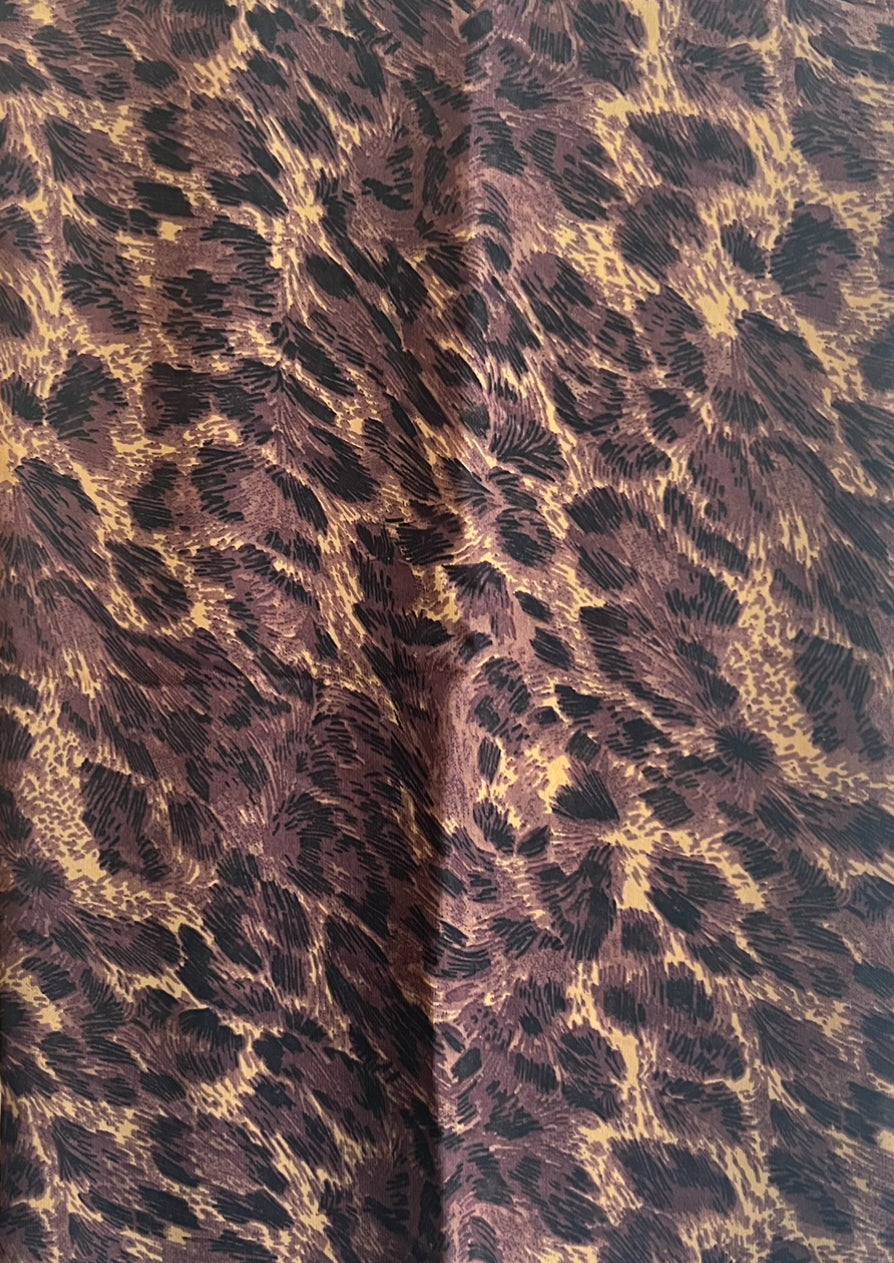 Violet Eclipse Cheetah Print Hijab