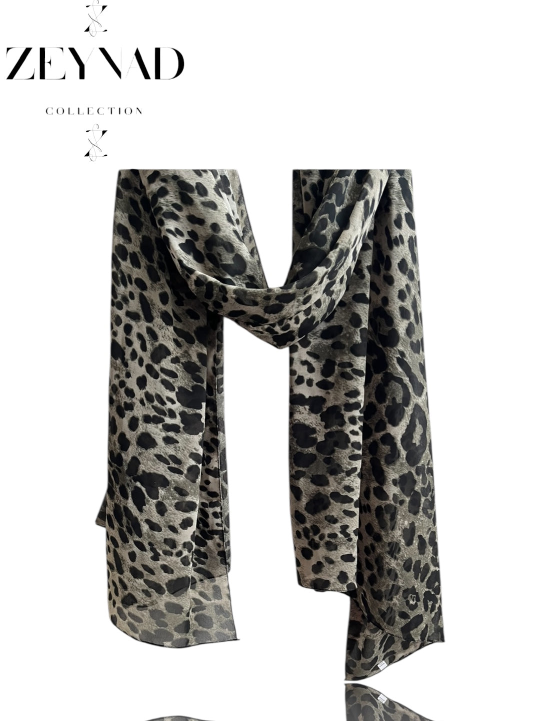 Silver ZEYNAD leopard print