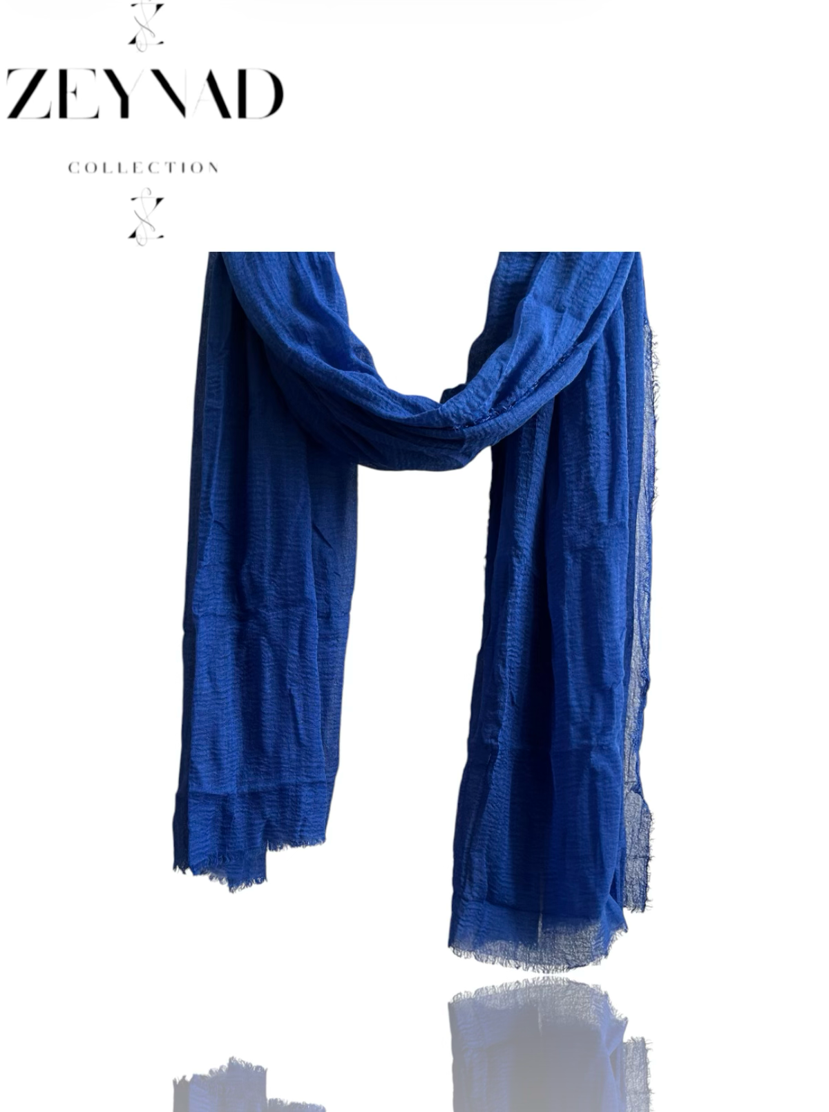 Indigo ZEYNAD crinkle modal