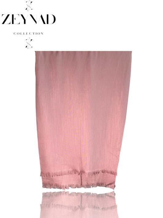 Pastel Pink Soft Flowy Hijab