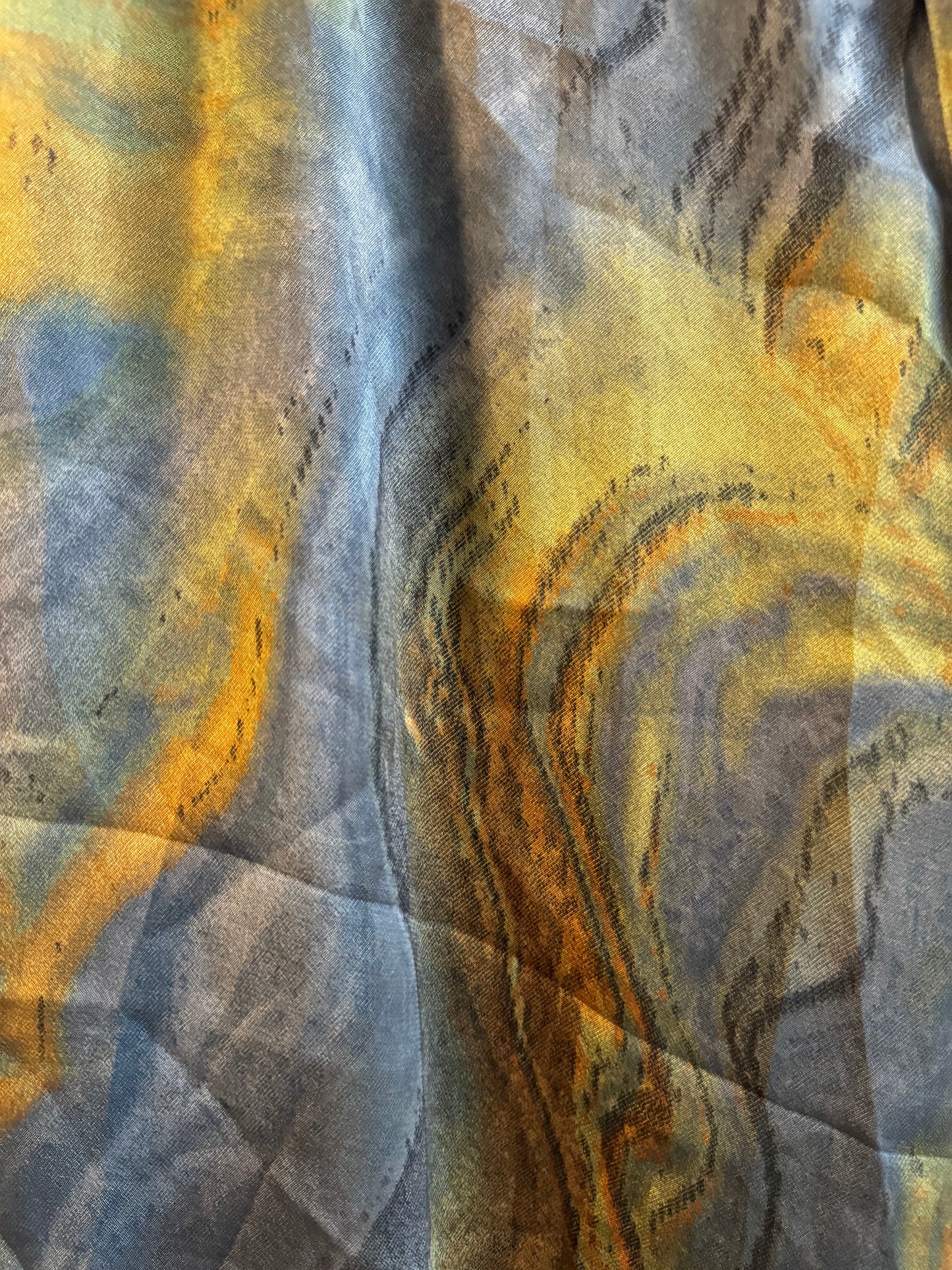 Storm Sage Oceanic Glow Chiffon Hijab