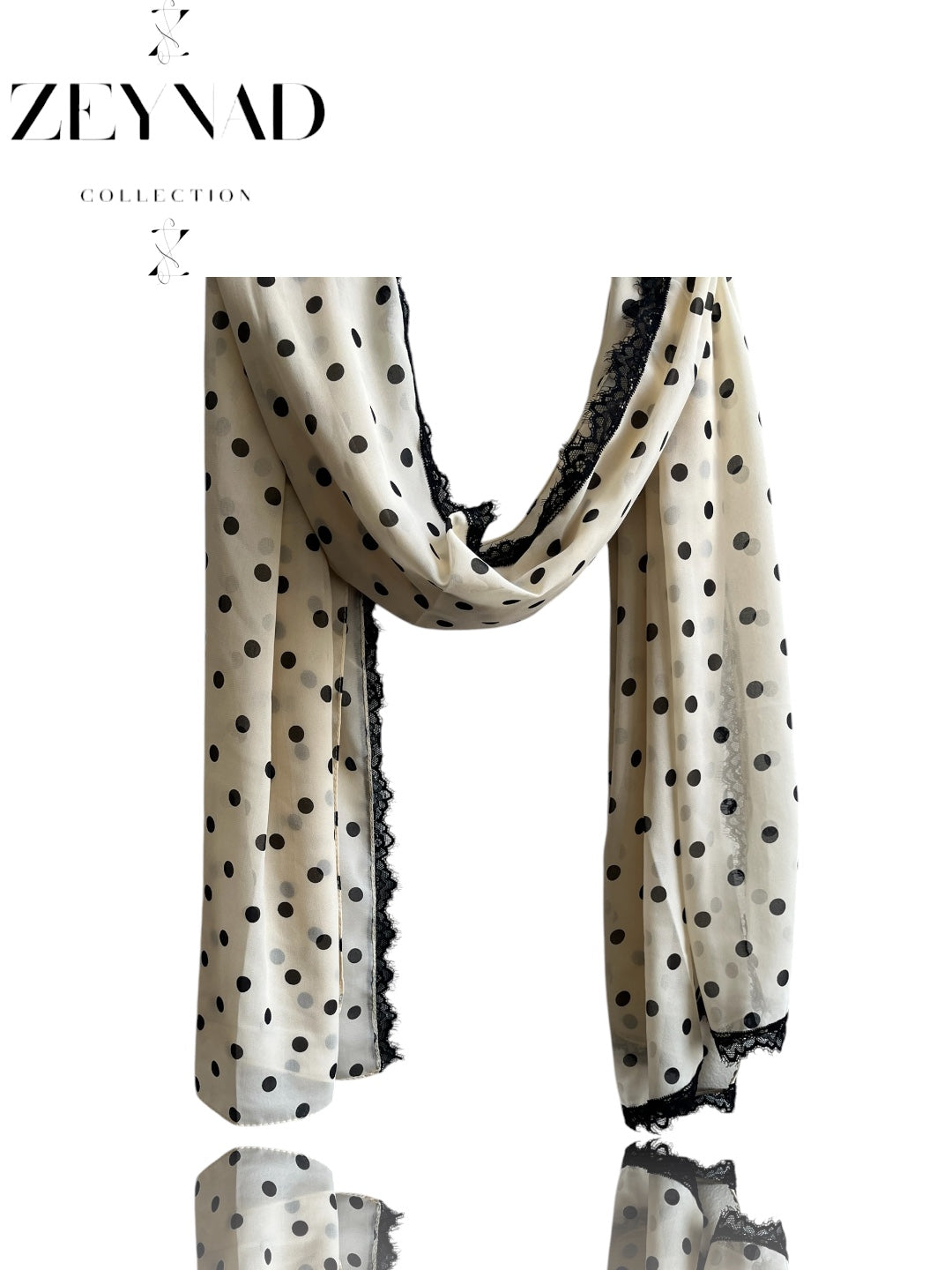 Sunlight ZEYNAD polka dot lace hijab