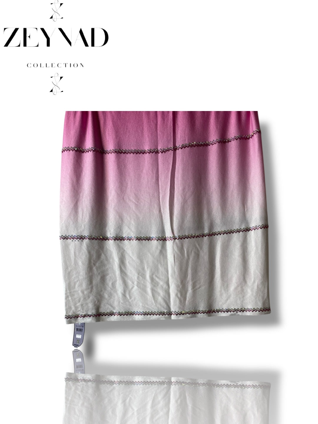 Hot Pink Ombré Jersey Hijab