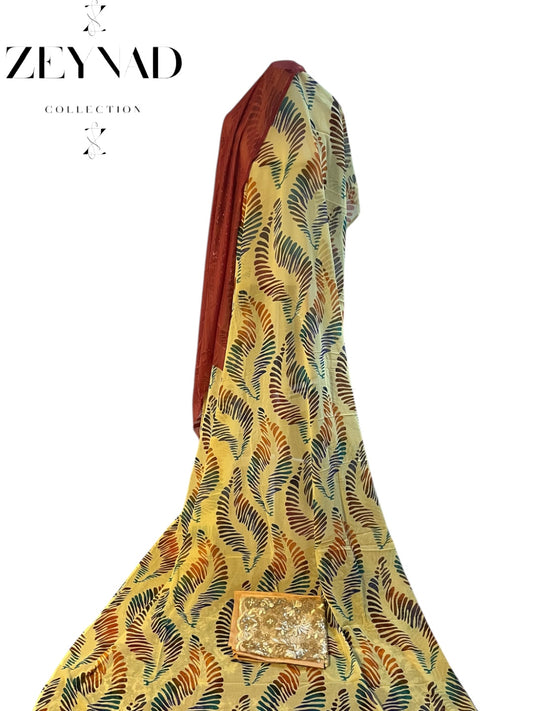 Light green & Maroon Orange Dirac Set