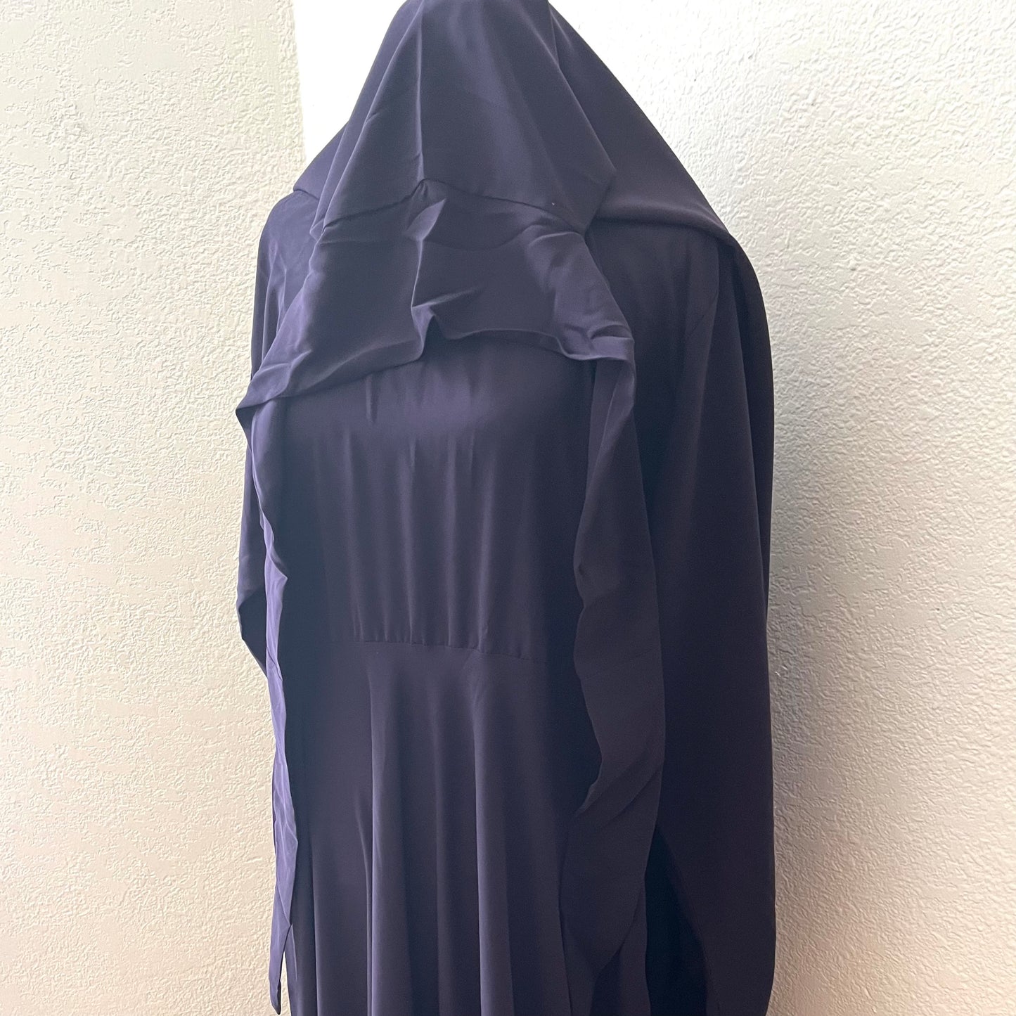 Purple Dress with Jilbab