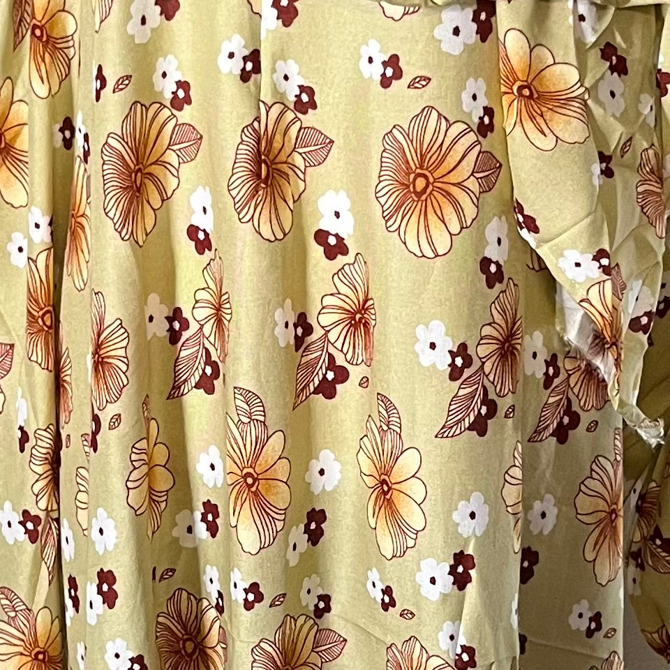 Light Yellow & Orange Flower Prayer set