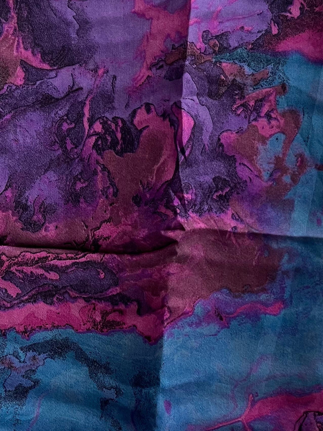 Neon purple ZEYNAD summer hijab