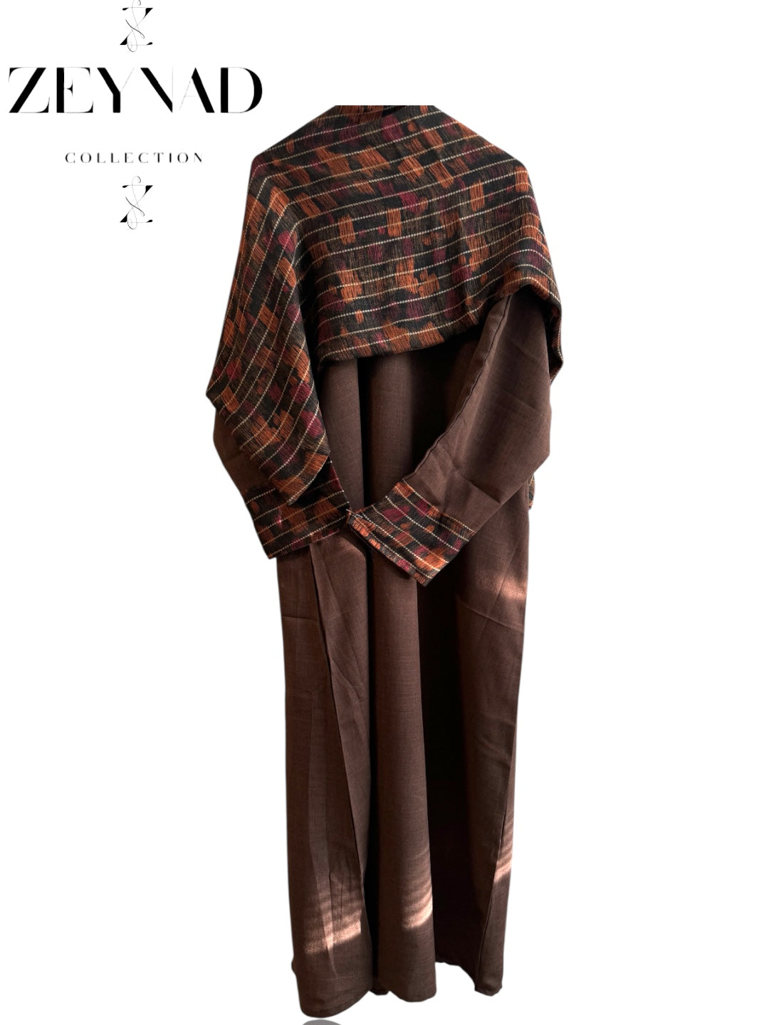 Starlight dessert ambience matching dress & hijab set