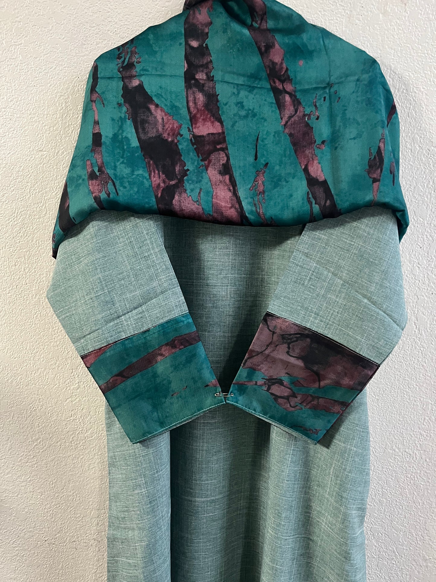 Uranus matching dress & hijab set