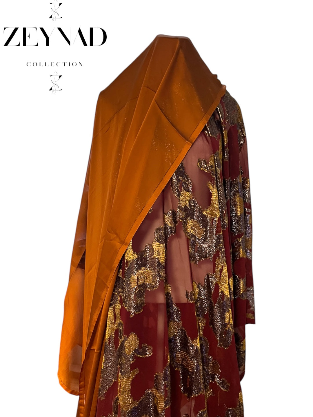 Orange & Gold Sparkling Dirac