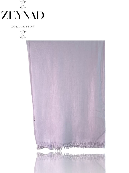 Pastel Purple Soft Flowy Hijab