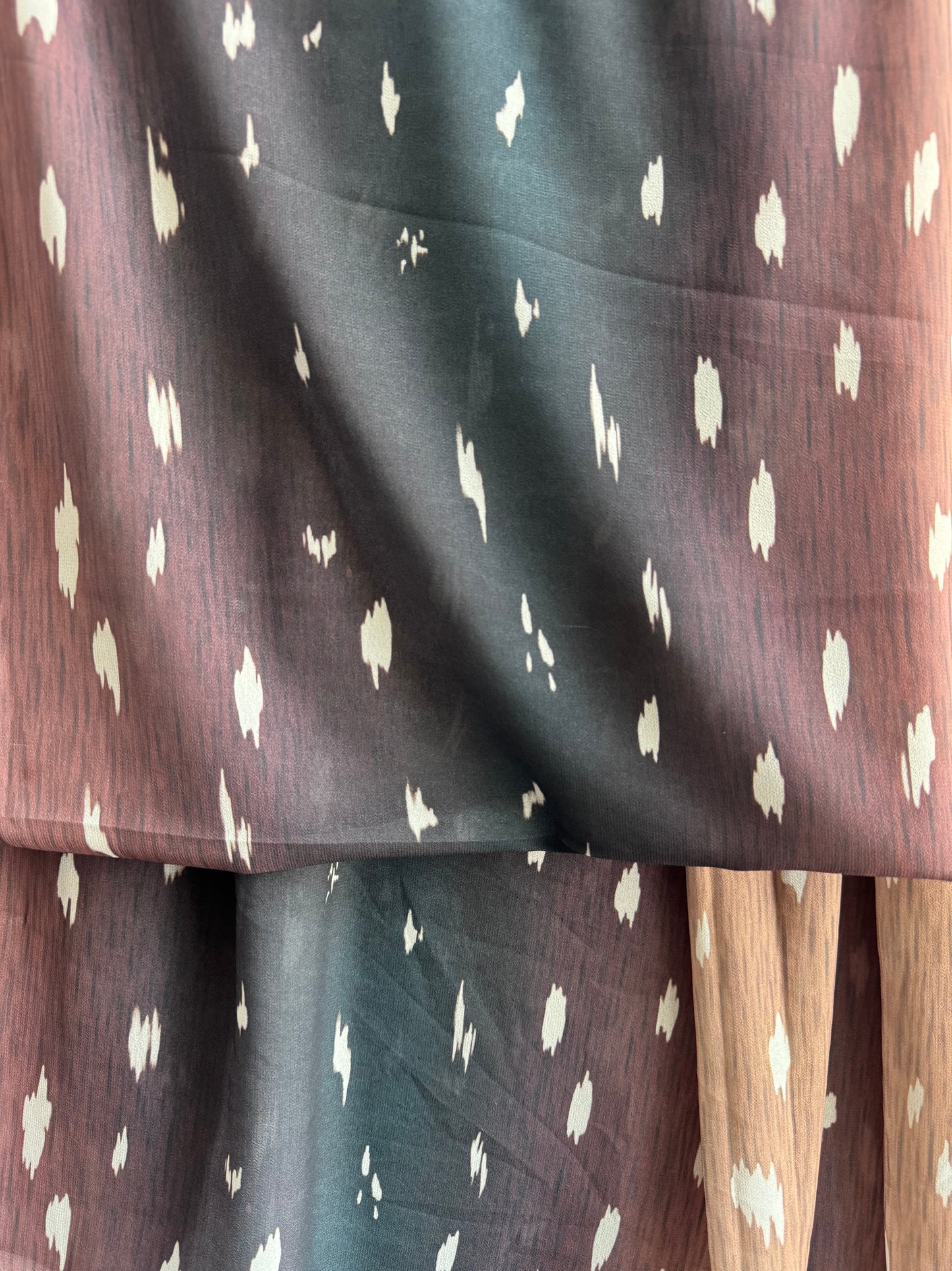 Original deer/fawn print ombré