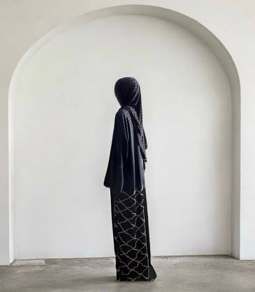 Argentum open Abaya