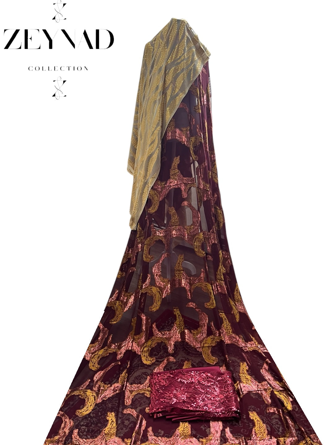 Tropical maroon ZEYNAD Fransawi Dirac set