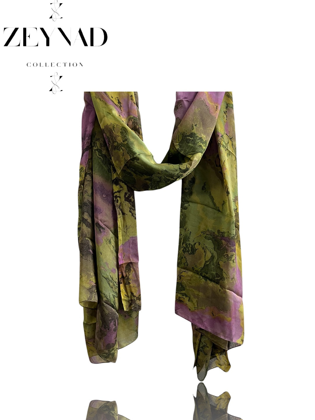 Faded kiwi ZEYNAD summer hijab