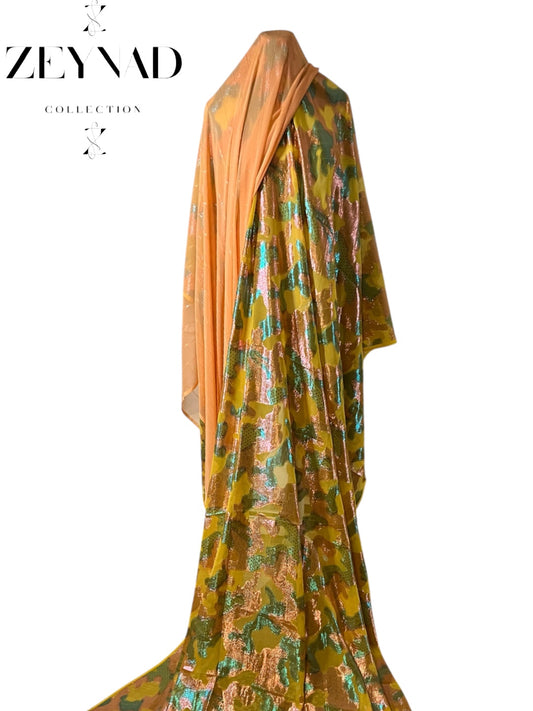 Bright Yellow & Golden teal Dirac set