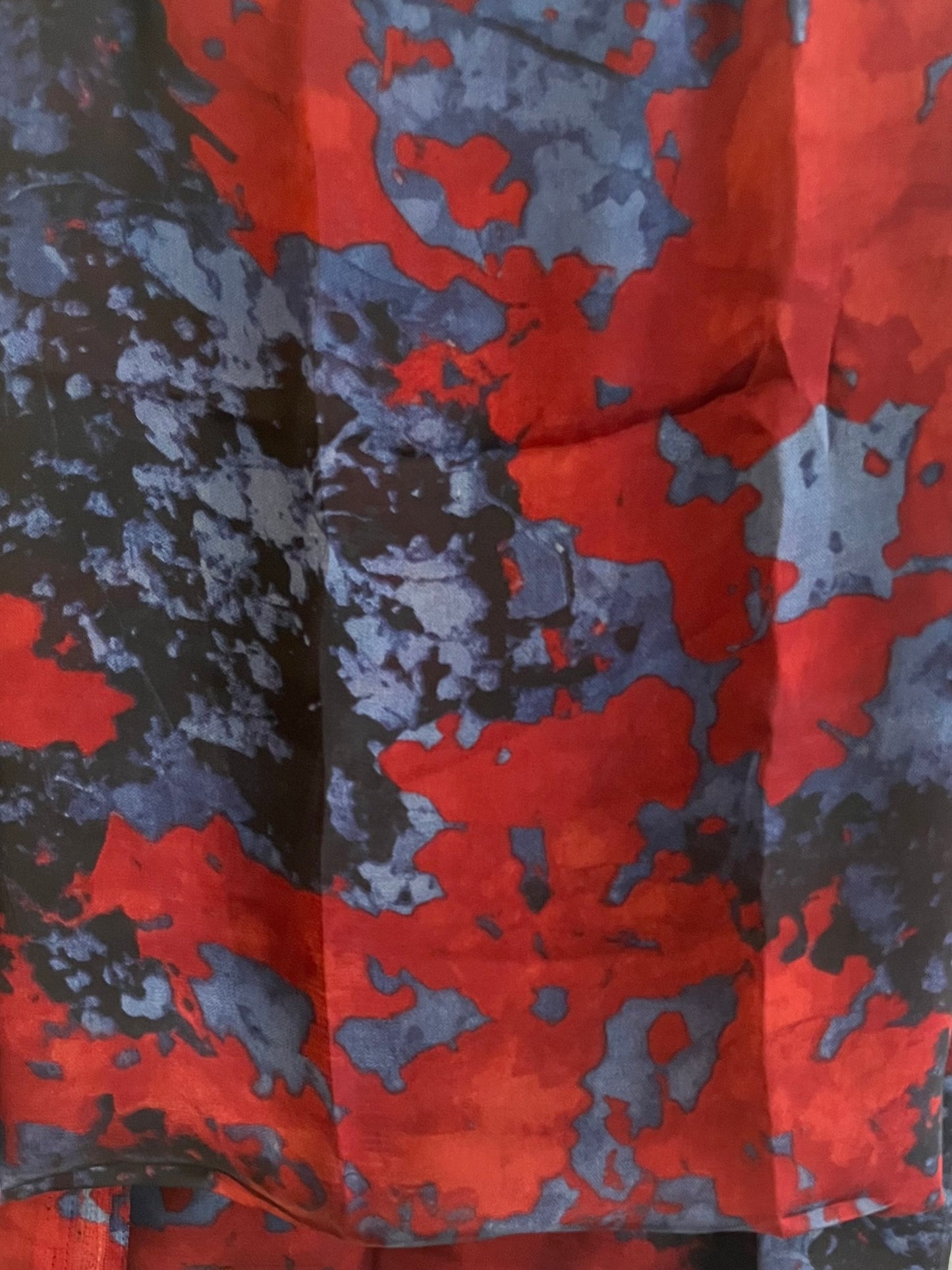 Cherry Shadow Blossom Chiffon Hijab