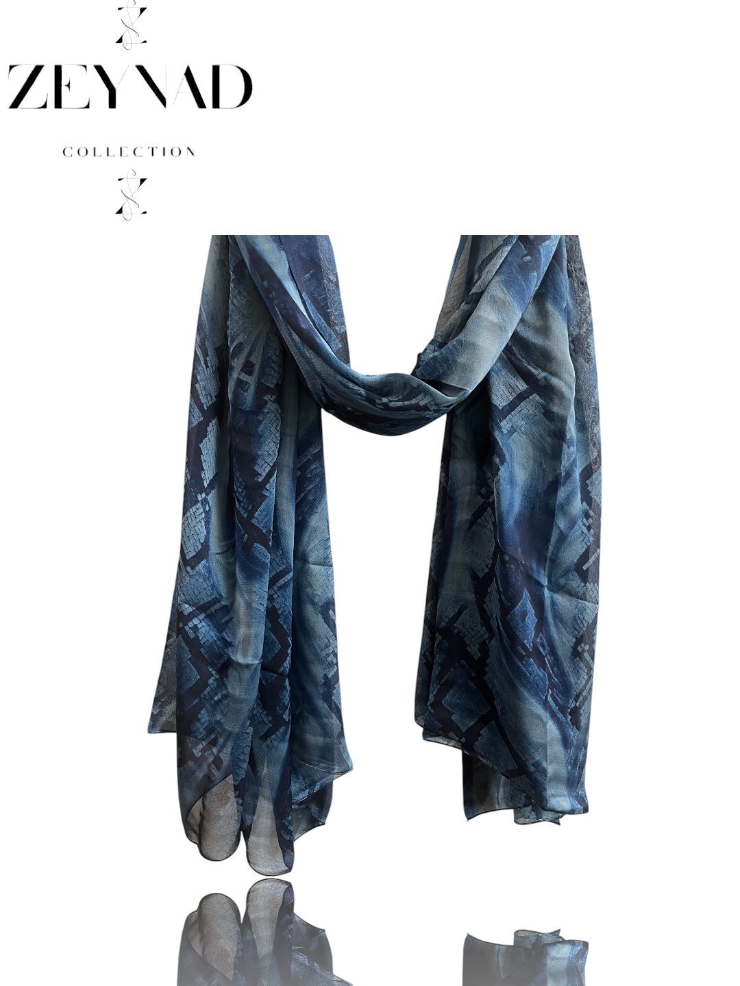 Cyan sea ZEYNAD summer hijab