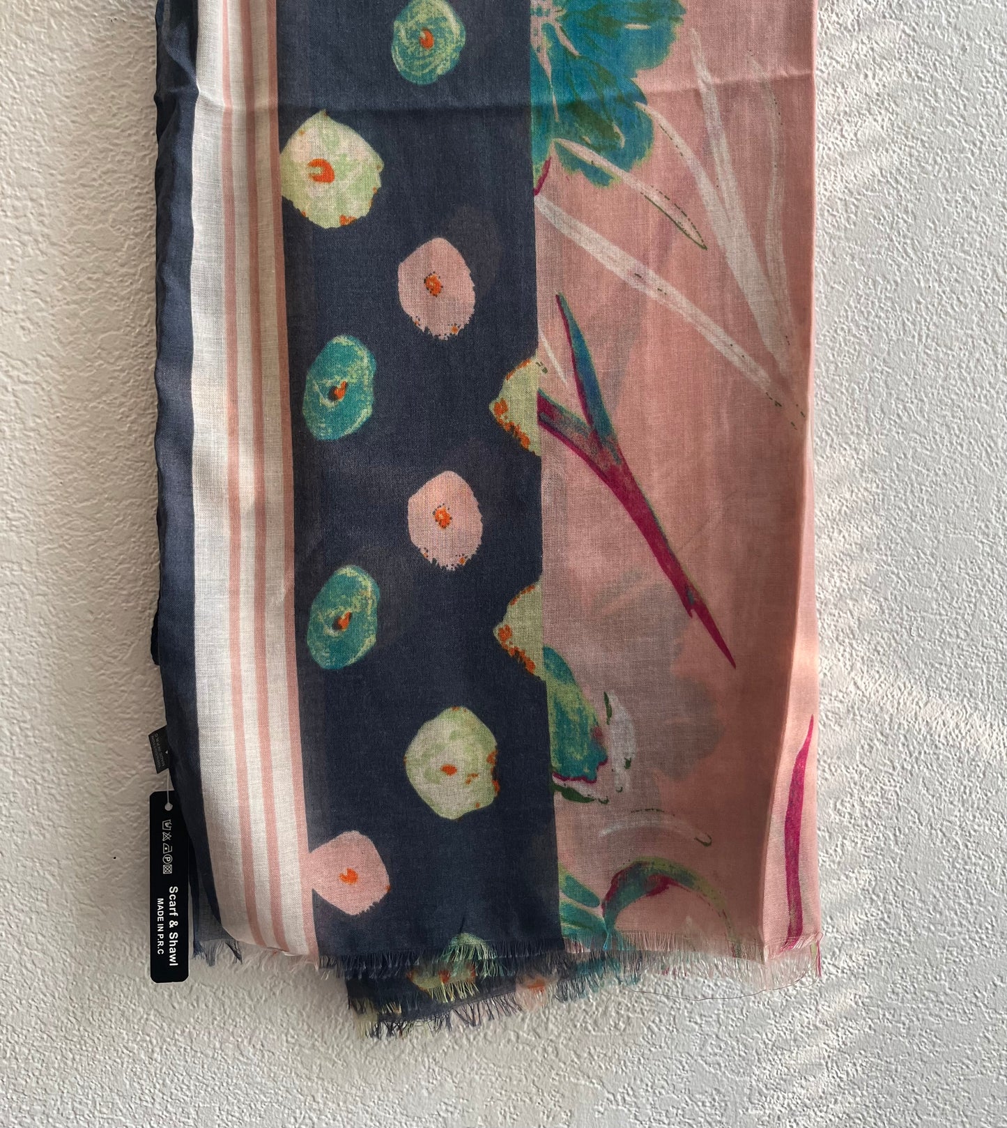 Pink Flow Dim Modal Hijab