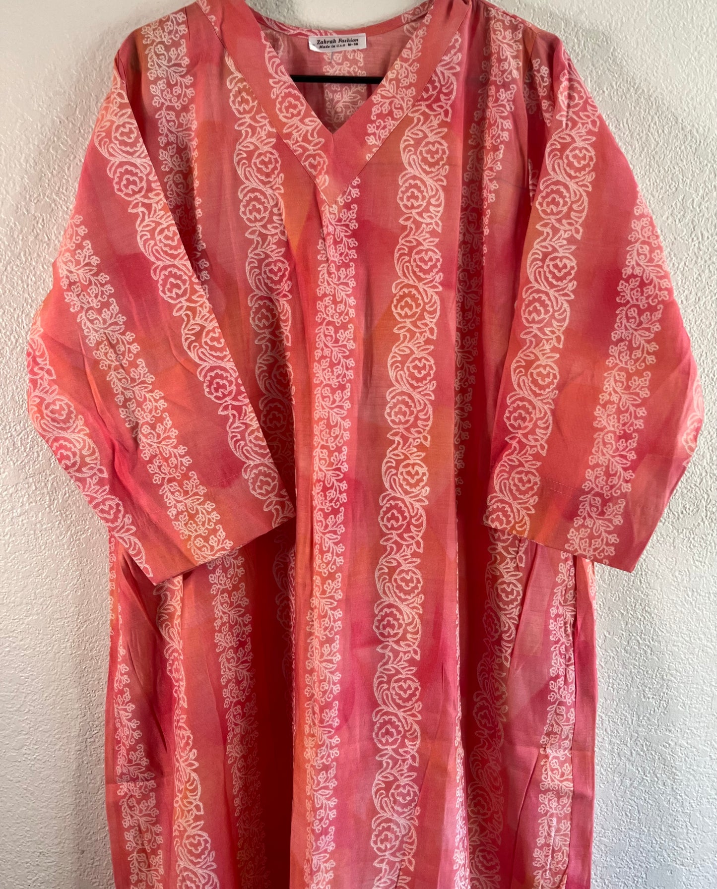 Pink Floral Dress