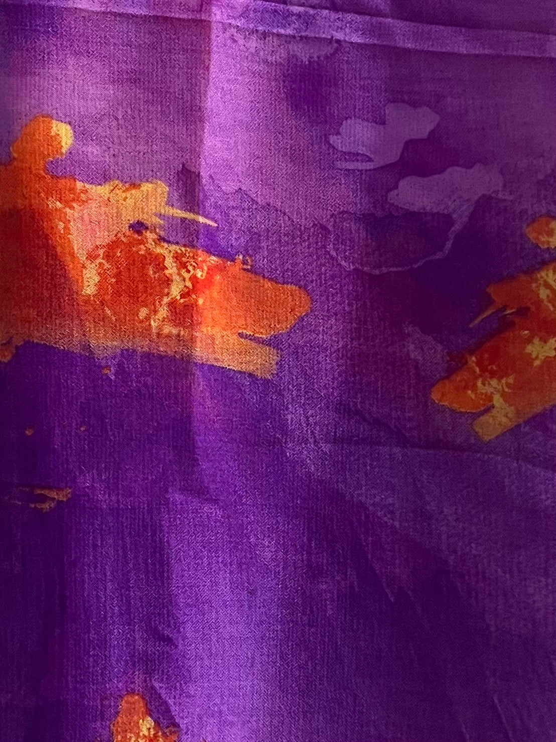 Sunset purple ZEYNAD summer hijab