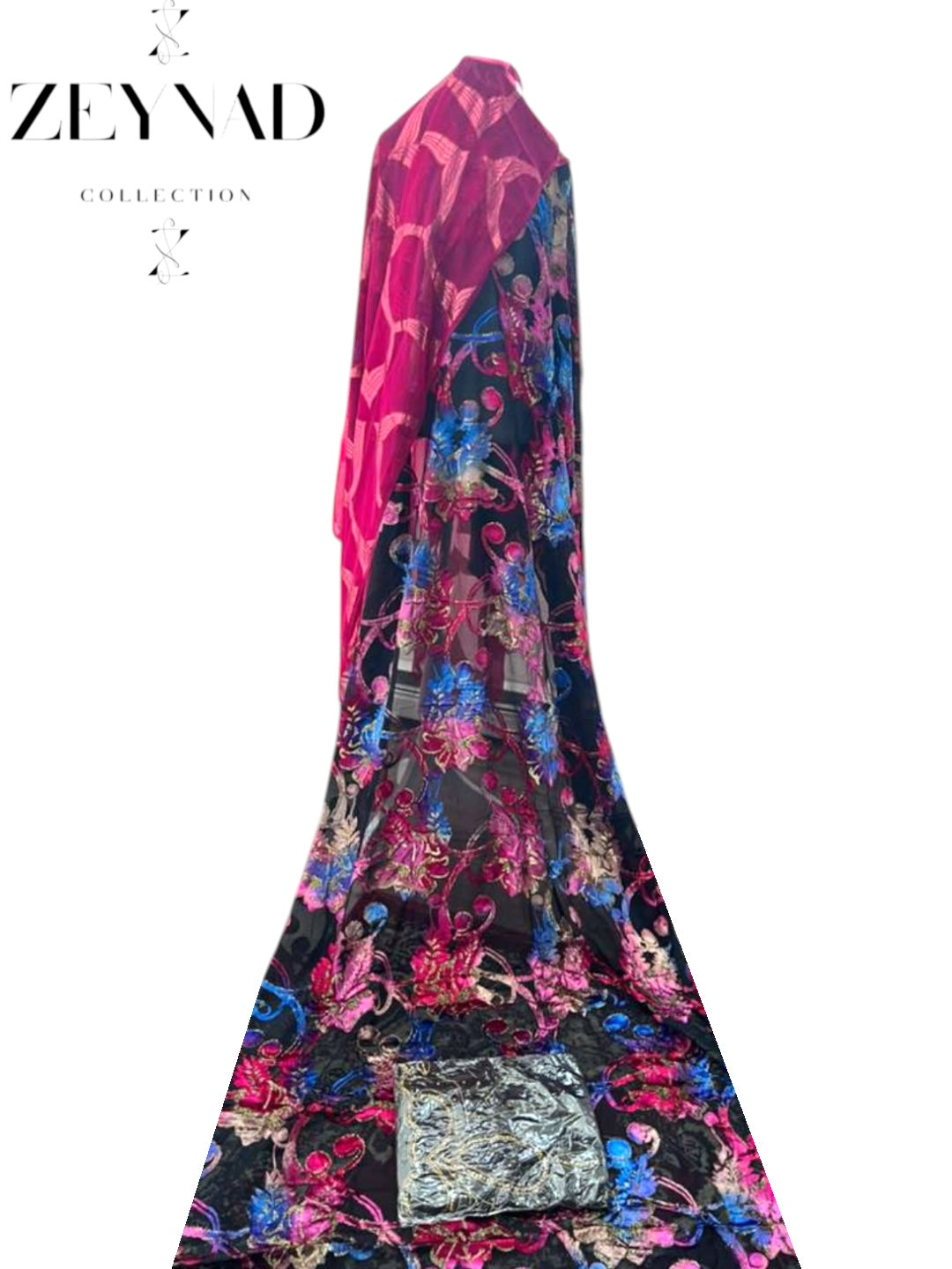 Fall hot pink ZEYNAD Maqbaal Dirac set