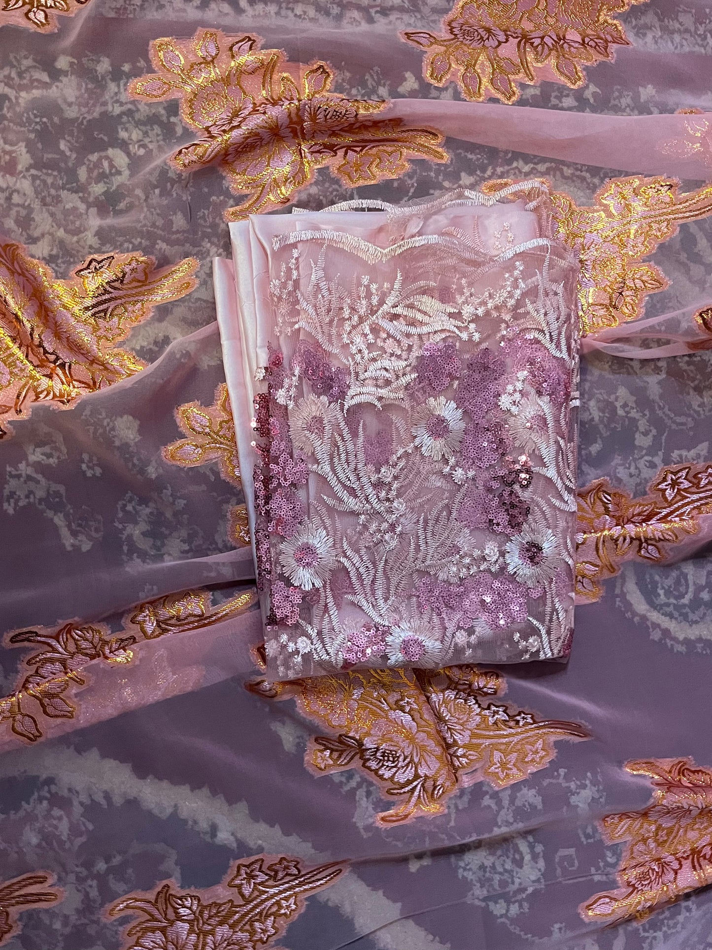 Bright pink & deep pink Dirac set