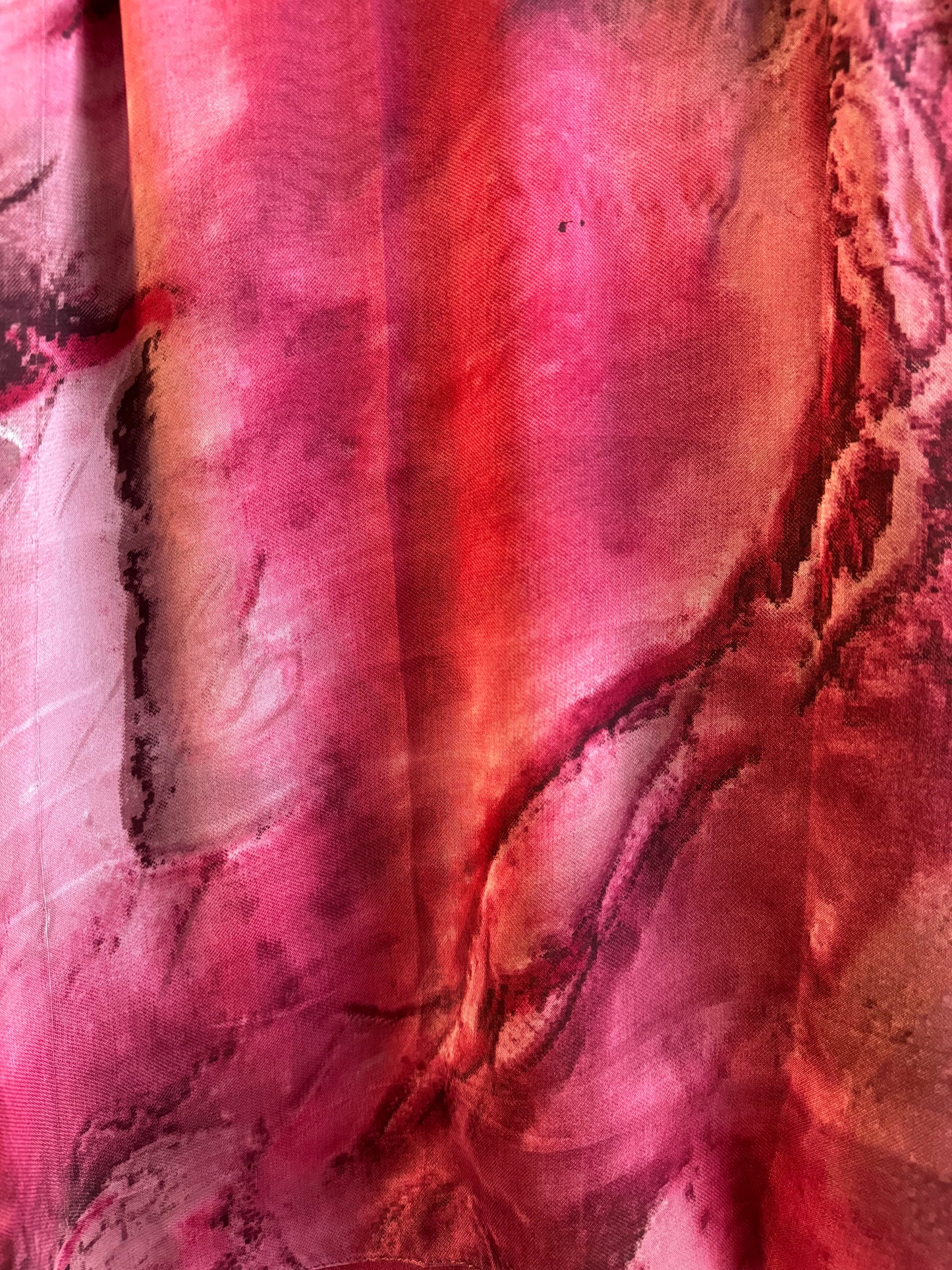 Sakura Pink Ocean Glow Chiffon Hijab