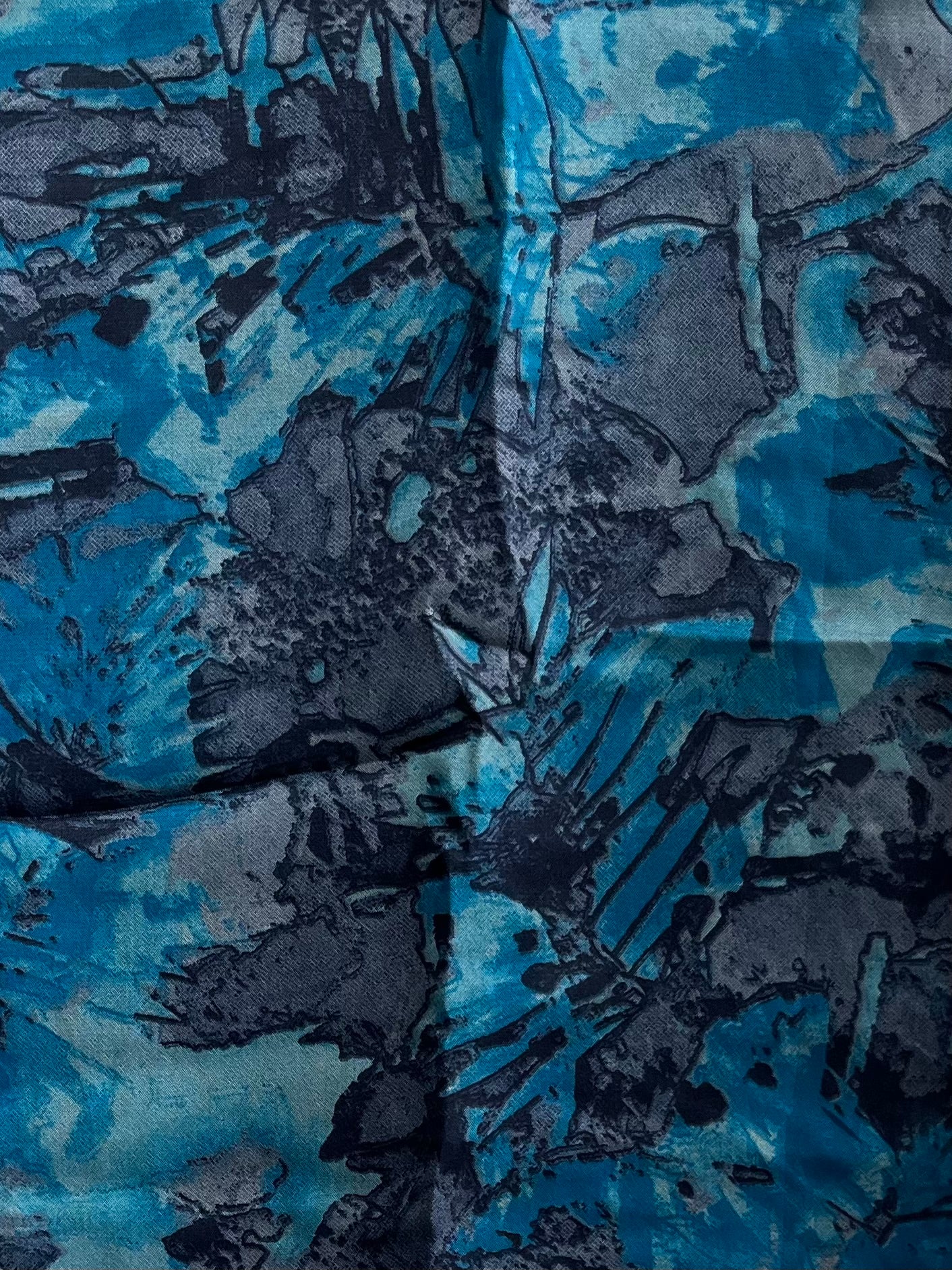Ice blue ZEYNAD summer hijab