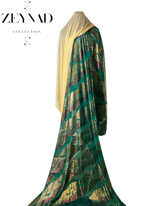 Dark green & light beige Dirac set