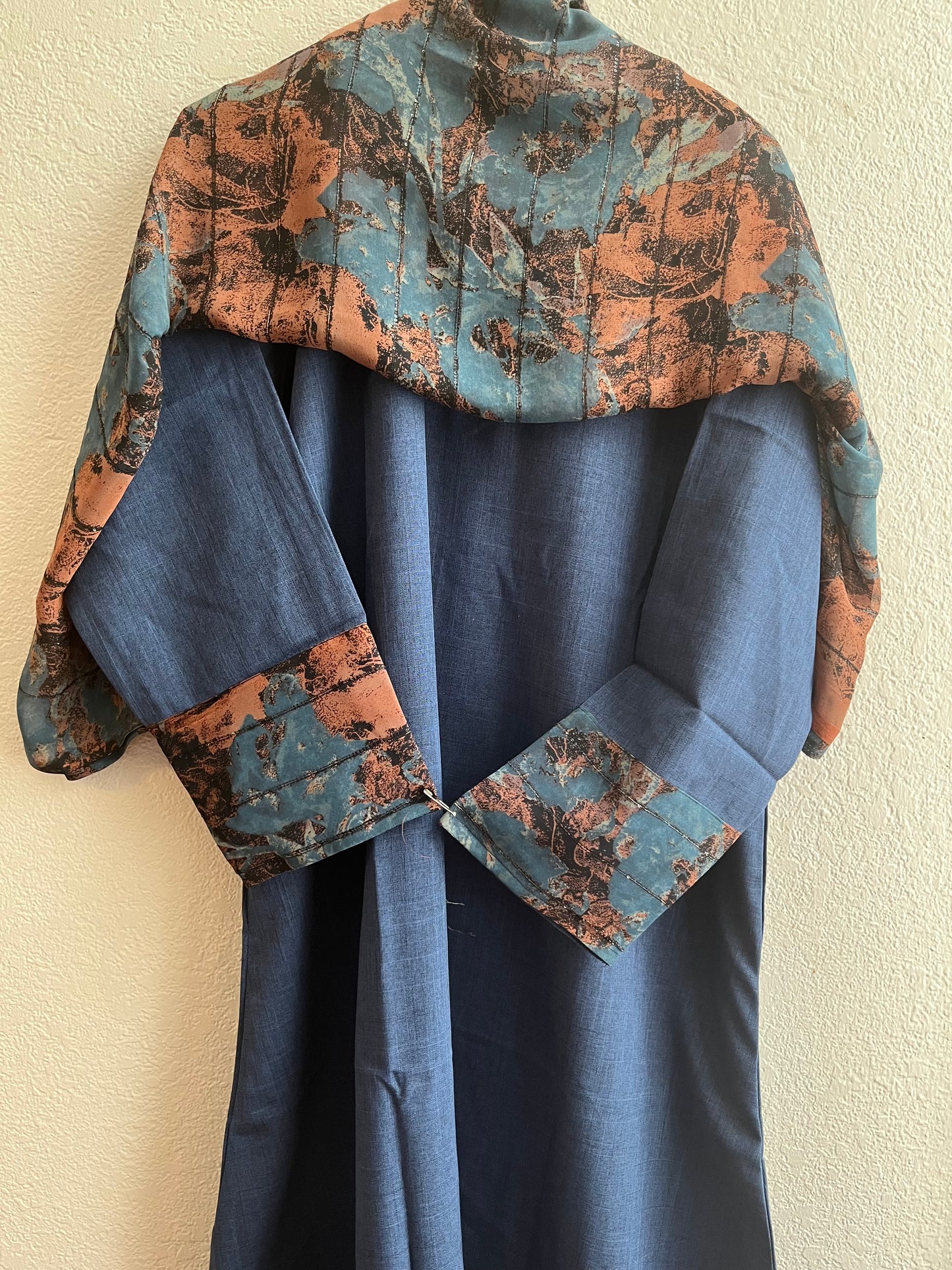 Intense artist-dream matching dress & hijab set