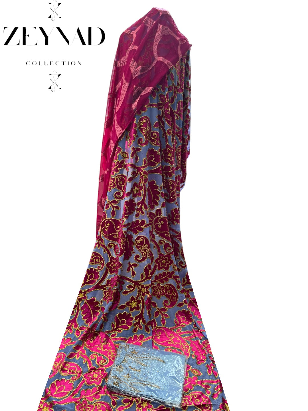 Navy pink ZEYNAD Maqbal Dirac set