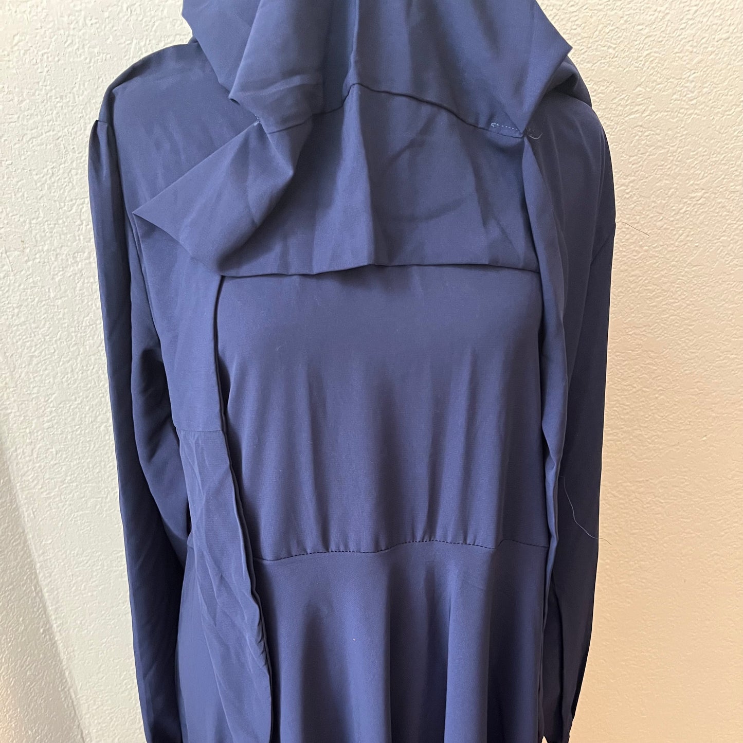 Navy Blue Dress with Jilbab