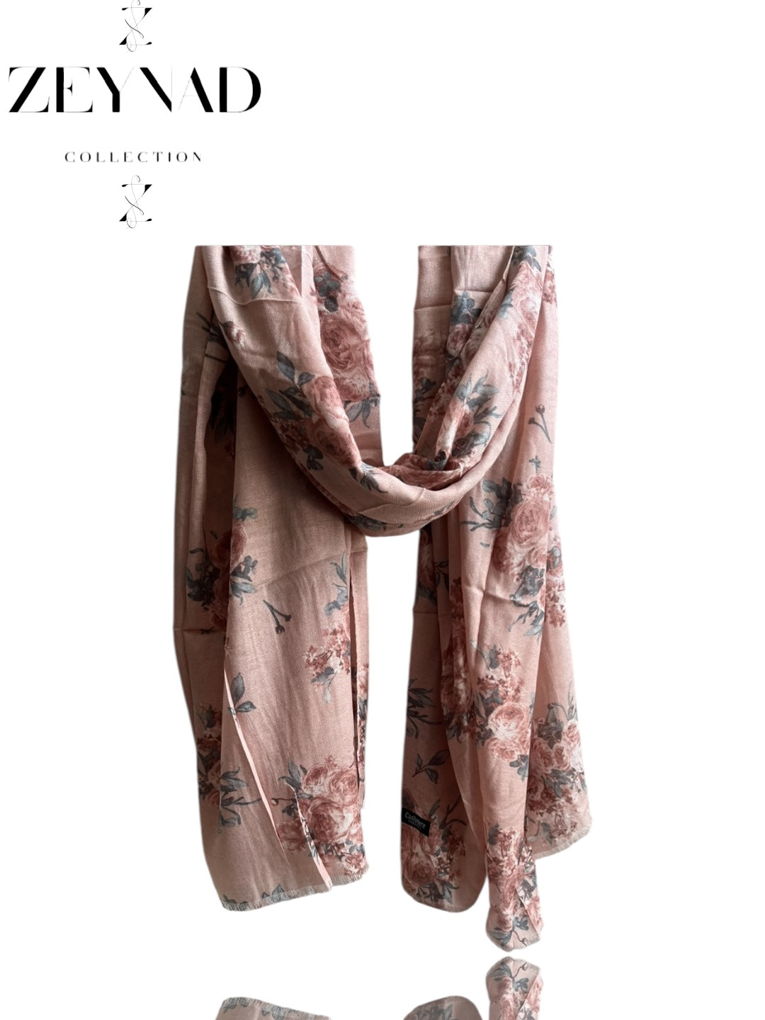 Sakura pink ZEYNAD pashmina