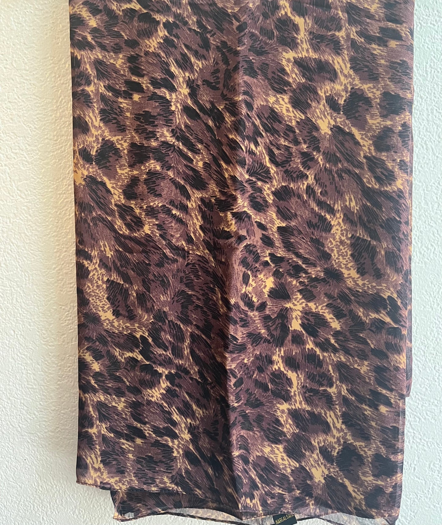 Violet Eclipse Cheetah Print Hijab