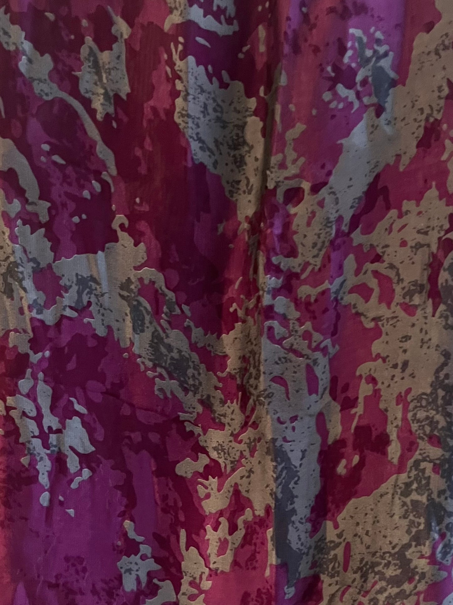 Storm Mauve Shadow Blossom Chiffon Hijab