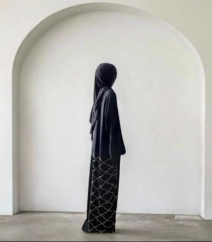 Argentum open Abaya