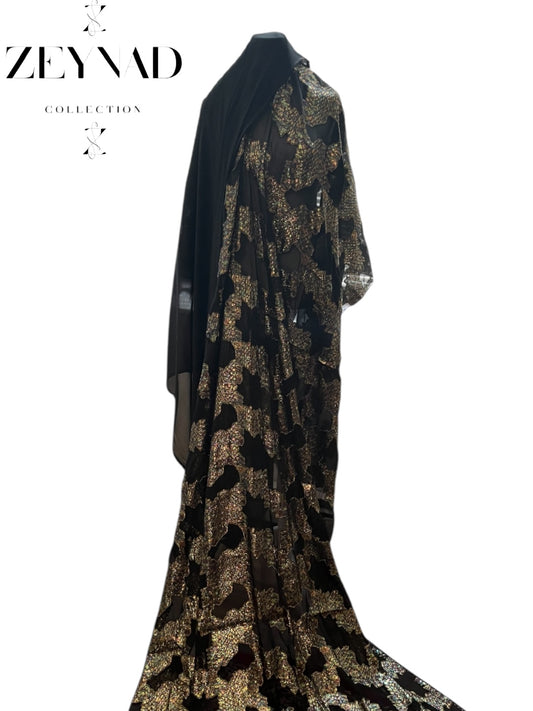 Fransawi silver-gold-black traditional Dirac