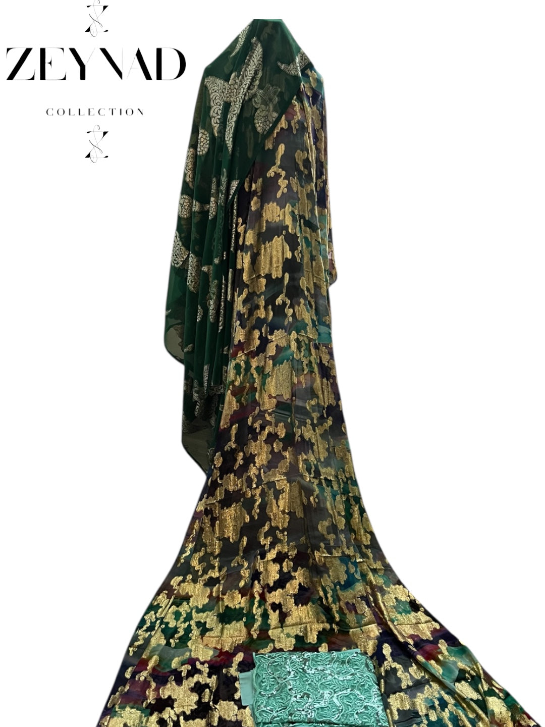 Noble midnight green Fransawi Dirac set