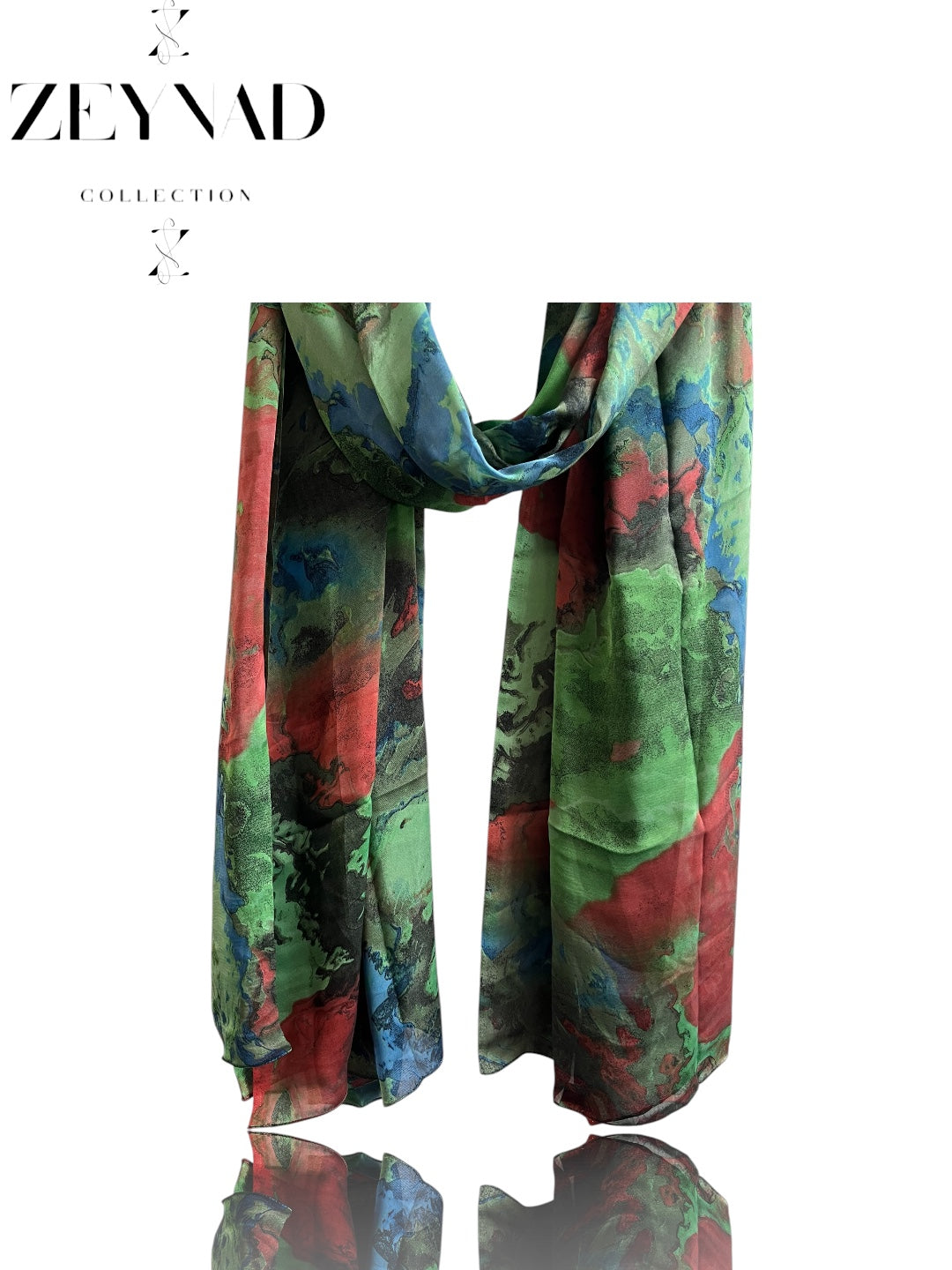 Faded neon ZEYNAD summer hijab