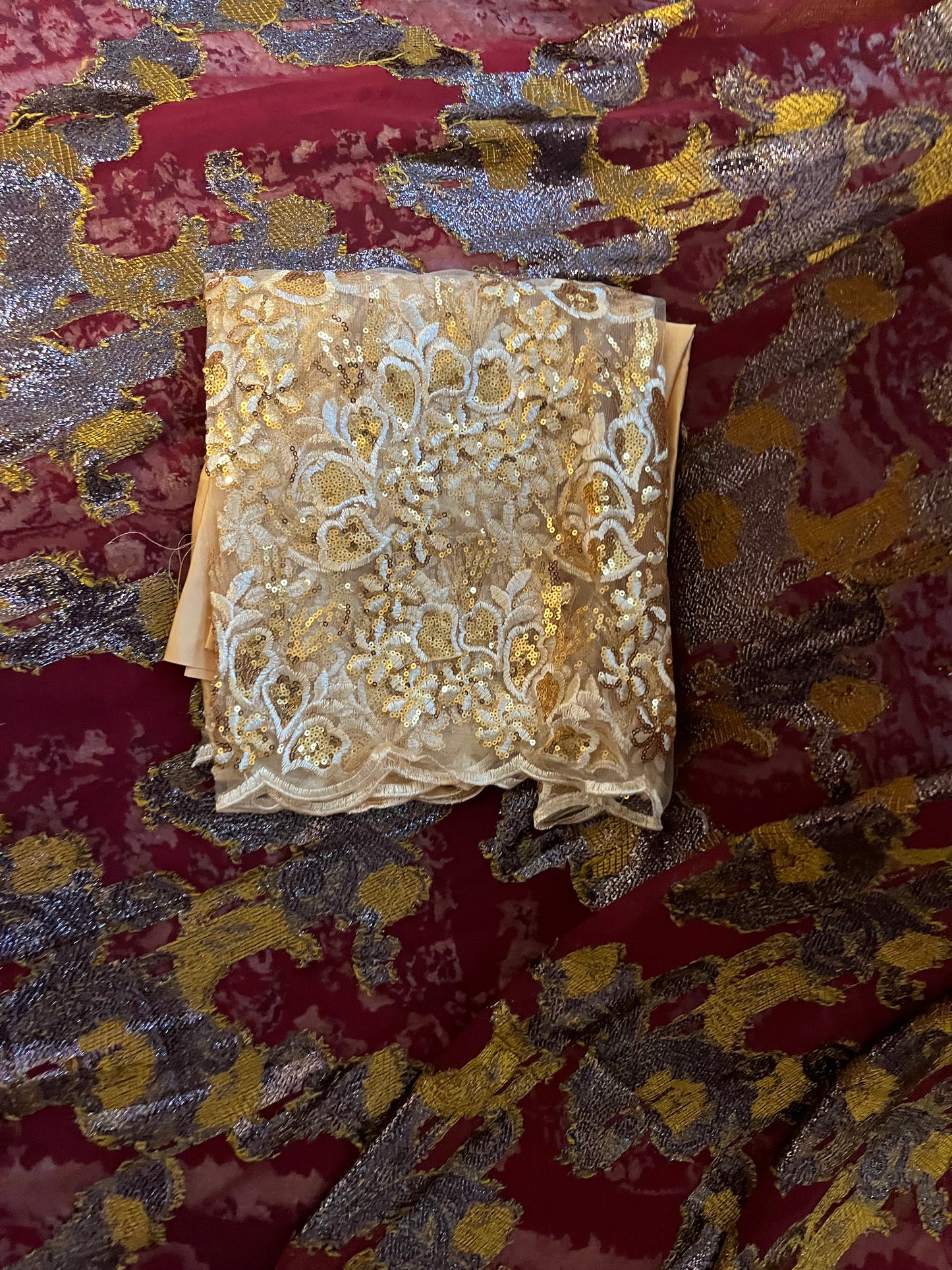 Orange & Gold Sparkling Dirac