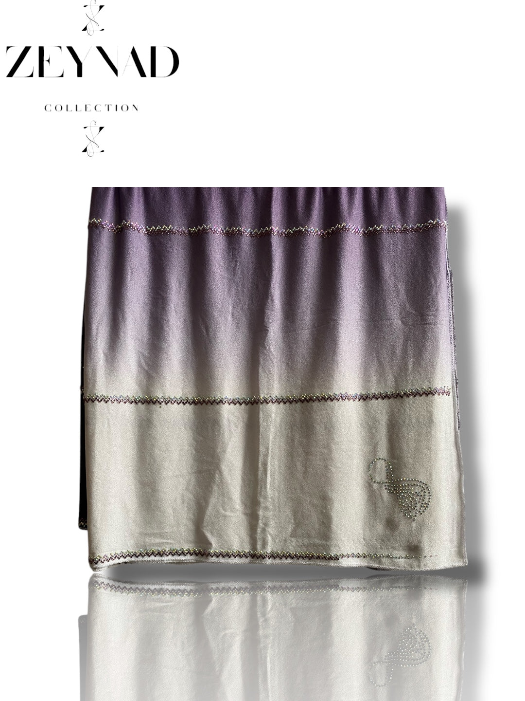 Deep Purple Ombré Jersey Hijab