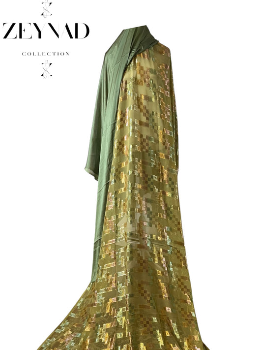 Lime green & bold green Dirac set