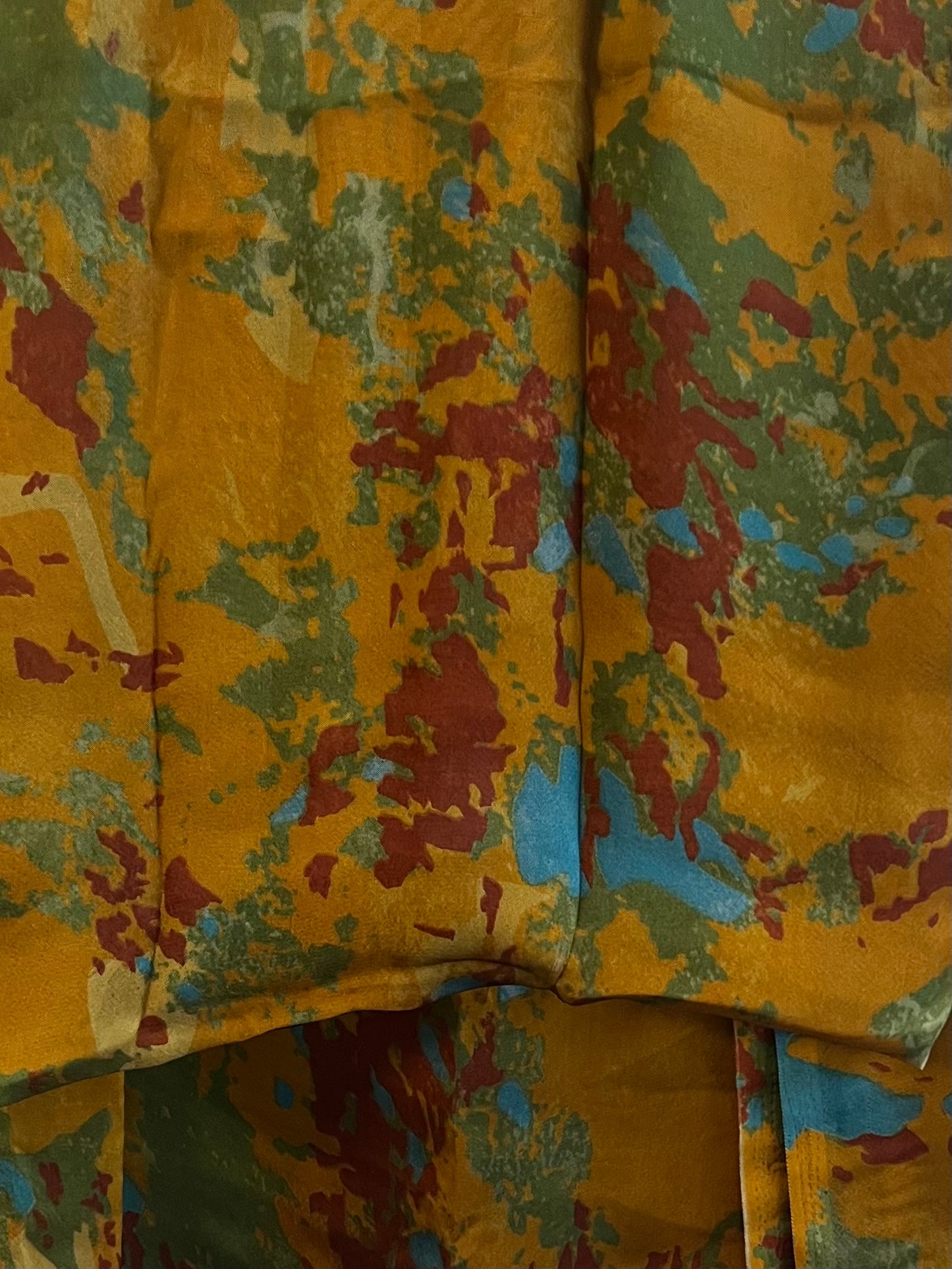 Celestial Sunset Shadow Blossom Chiffon Hijab