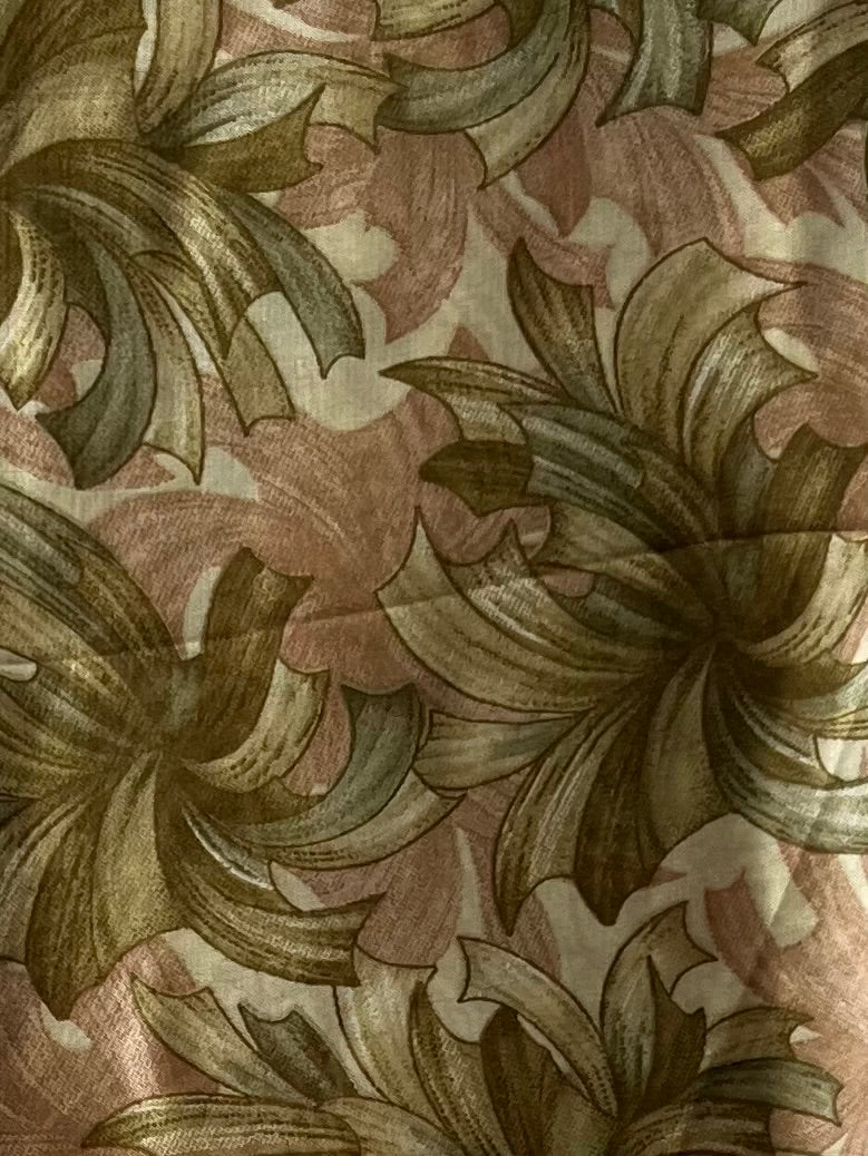 Vivid spring tree chiffon