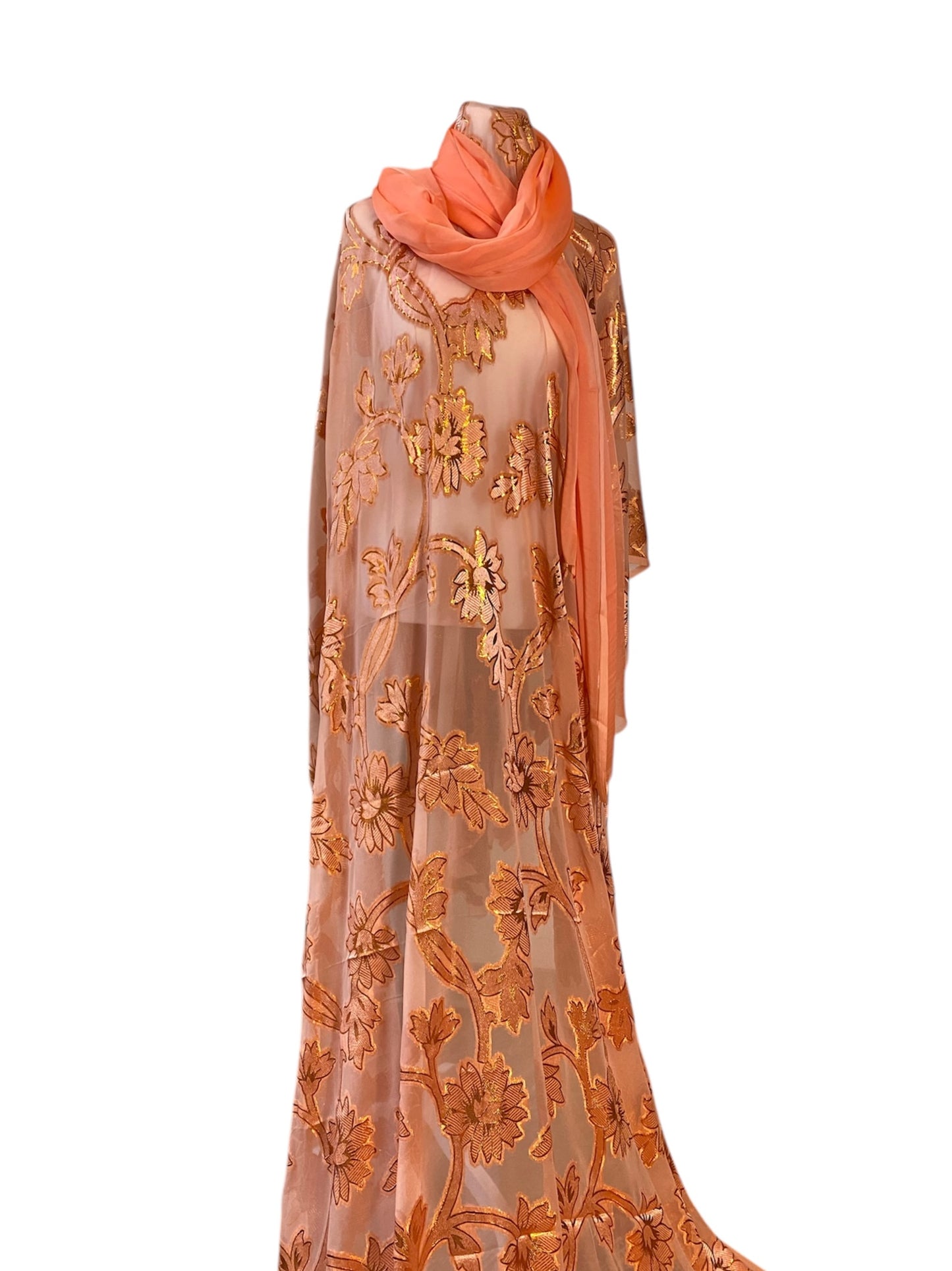 Floral peach Dirac
