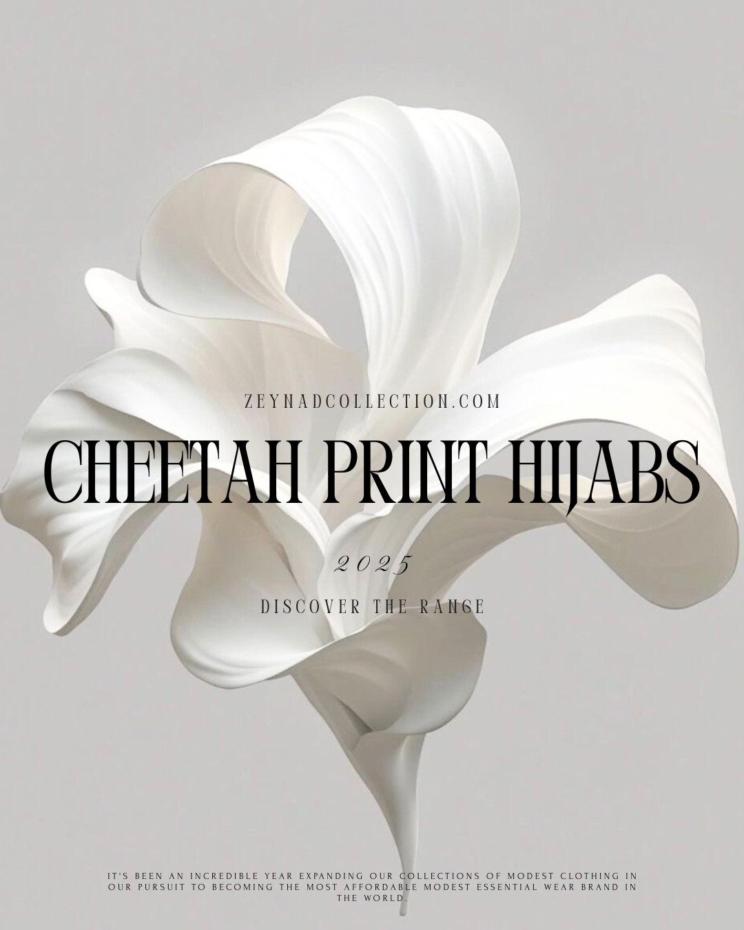 Collection 4 : Cheetah Print Hijab Collection